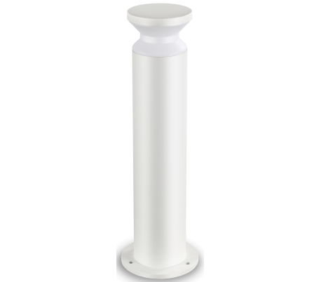 TORRE Bedlampe i aluminium og plast H60 cm 1 x E27 - Antracit/Hvid