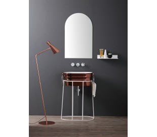 Understativ til Tinozza håndvask H75 cm - Mat sort 2