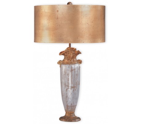 Victor Bordlampe H58 cm 1 x E27 - Creme/Mørkebrun