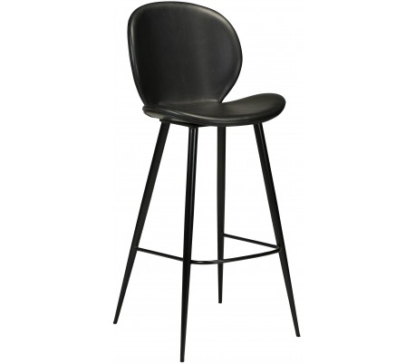 Embrace loungestol i kunstlæder H83 cm - Vintage sort