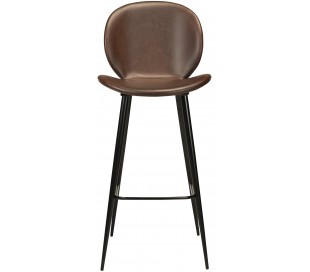 Cloud barstol i kunstlæder H110 cm - Vintage grå 2