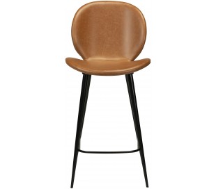 Cloud barstol i kunstlæder H100 cm - Vintage sort 2