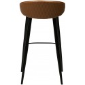 Dual barstol i kunstlæder H91 cm - Vintage sort