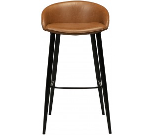 Dual barstol i kunstlæder H91 cm - Vintage sort 2