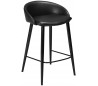 Dual barstol i kunstlæder H81 cm - Vintage sort
