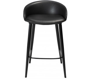 Dual barstol i kunstlæder H91 cm - Vintage sort 2