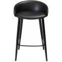 Dual barstol i kunstlæder H91 cm - Vintage sort