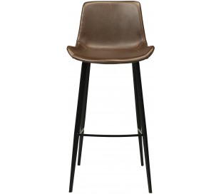 Hype barstol i kunstlæder H101 cm - Vintage grå 2