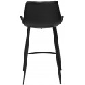 Hype barstol i kunstlæder H101 cm - Vintage sort