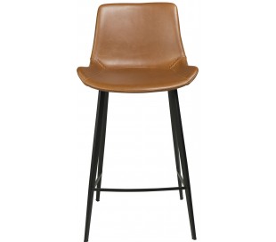 Hype barstol i kunstlæder H91 cm - Vintage sort 2