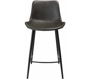 Hype barstol i kunstlæder H91 cm - Vintage lysebrun 2