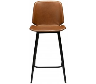 Swing barstol i kunstlæder H94 cm - Vintage sort 2