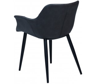 Embrace spisebordsstol i kunstlæder H84 cm - Vintage sort 2