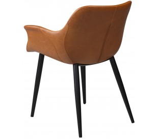 Combino spisebordsstol i kunstlæder H77 cm - Vintage sort 2