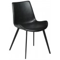 Hype spisebordsstol i kunstlæder H80 cm - Sort