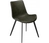 Hype spisebordsstol i kunstlæder H80 cm - Vintage grøn