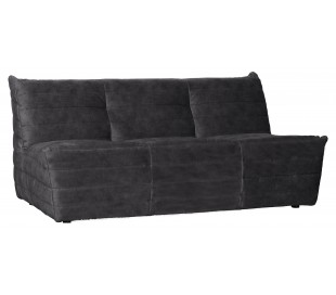 Moderne 3-personers sofa i velour 210 x 90 cm - Grøn 2