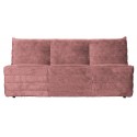 Moderne 2,5-personers sofa i velour 160 x 90 cm - Grøn