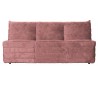 Moderne 2,5-personers sofa i velour 160 x 90 cm - Rosa