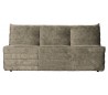 Moderne 2,5-personers sofa i velour 160 x 90 cm - Sand