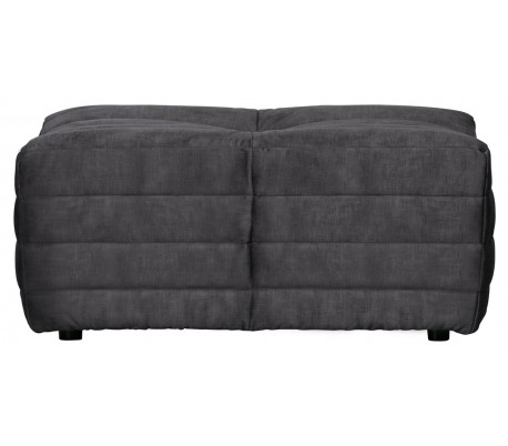 Moderne puf til sofa 84 x 62 cm - Antracit