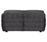 Moderne puf i velour 95 x 55 cm - Antracit