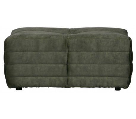 Moderne puf i velour 95 x 55 cm - Antracit