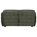 Moderne puf i velour 95 x 55 cm - Antracit