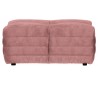 Moderne puf i velour 95 x 55 cm - Rosa