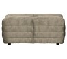 Moderne puf i velour 95 x 55 cm - Sand