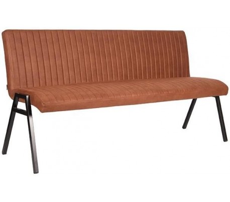 Matz spisebænk i microfiber B175 cm - Vintage trøffelgrå