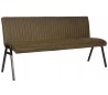 Matz spisebænk i microfiber B175 cm - Vintage armygrøn
