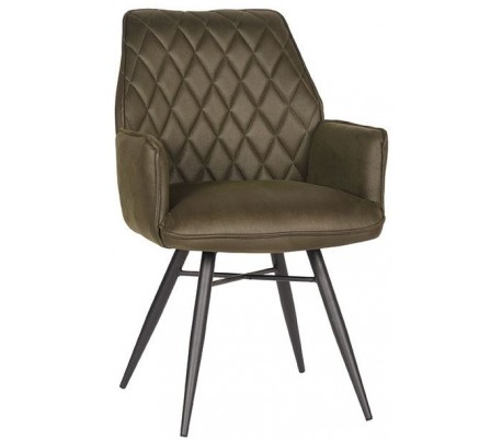 Bink spisebordsstol i microfiber H88 cm - Vintage trøffelgrå