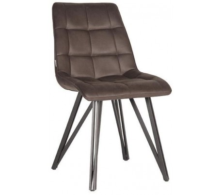 Boaz spisebordsstol i microfiber H86 cm - Vintage stone