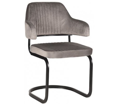 Olav spisebordsstol i microfiber H85 cm - Vintage armygrøn