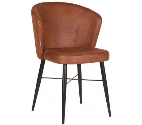 Wave spisebordsstol i microfiber H85 cm - Vintage stone