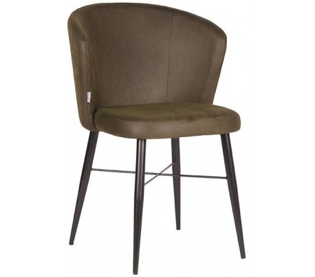 Wave spisebordsstol i microfiber H85 cm - Vintage trøffelgrå