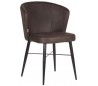 Wave spisebordsstol i microfiber H85 cm - Vintage antracit