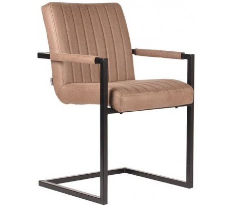 Milo spisebordsstol i microfiber H85 cm - Vintage armygrøn